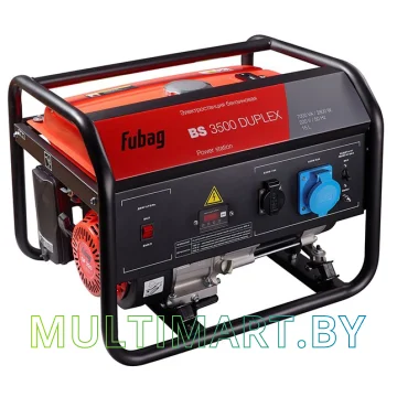 Бензиновый генератор Fubag BS 3500 Duplex (431249)